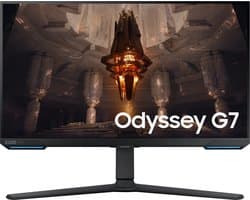 Samsung Odyssey G7 LS28BG700EPXEN - 4K IPS Smart Gaming Monitor - Tizen - Wi-Fi - 144hz - 28 inch