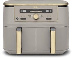 Airfryer 9,5 Liter Dual Zone – Dubbele Heteluchtfriteuse met 2 Lades – 6-in-1 Functie – Vaatwasmachinebestendig – 2470W