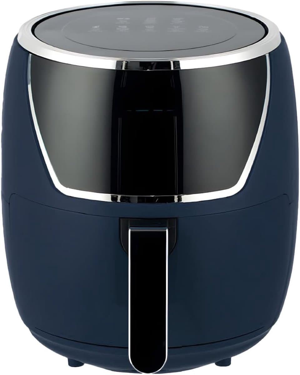 Heteluchtfriteuse - Airfryer Keuken - Gezond Koken - 360 Graden Luchtcirculatie - 5 Liter - Blauw — afbeelding 1