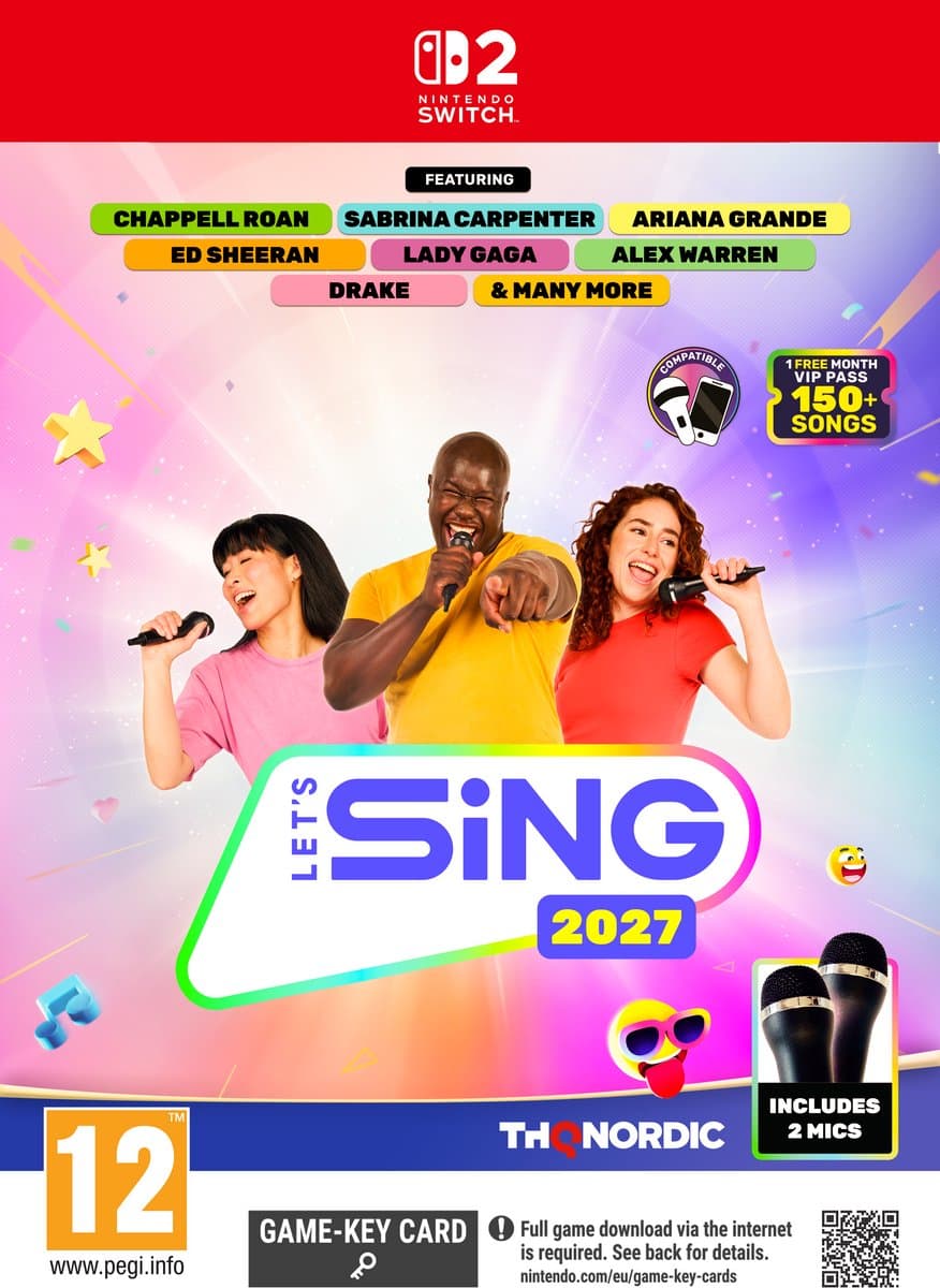 Let's Sing 2027 - 2 Mic Bundle - Nintendo Switch 2 — afbeelding 1