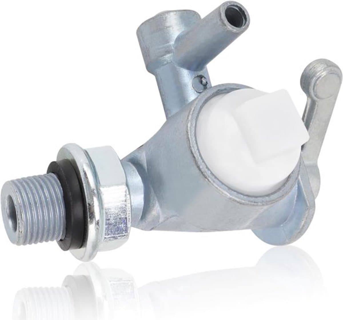 Brandstoftankkraan Aluminium - Vervangingsonderdeel - Hoge kwaliteit - Duurzaam - Stabiele prestaties - Geschikt voor motoren - Brandstofkraan — afbeelding 1