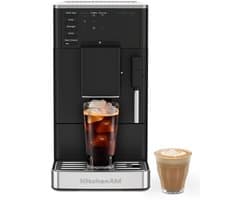 KitchenAid KF2 Volautomatisch Espressomachine met stoompijpje en ijskoffiefunctie - 5KES8452EBM