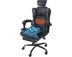 Gotagee Ergonomische Gaming-Stoel – Met Ventilator, Luchtkoeler & Koeling, Geventileerde Zitting, Ligfunctie, Massage, Verstelbare Directiestoel, Zwart