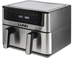 Lund 2600 Watt 10 Liter XL Air Fryer / Heteluchtfriteuse (10 Programma's)