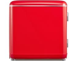 SP® Minibar - 47 Capaciteit - Mini Koelkast - Draagbare Koelkast - Rood - 45cm x 48cm x 51cm