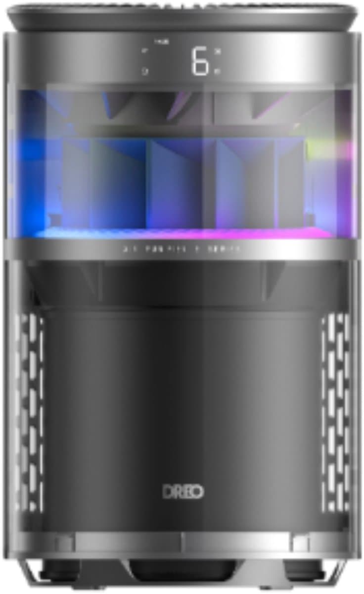 DREO 530AS Luchtreiniger – Luchtzuiveraar met HEPA-filter – met App ondersteuning – Auto Modus – RGB verlichting — afbeelding 1