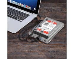 Let op type!! ORICO 3139U3 USB 3.0 Micro B externe behuizing voor 3.5 inch SATA HDD harde schijf (transparant)