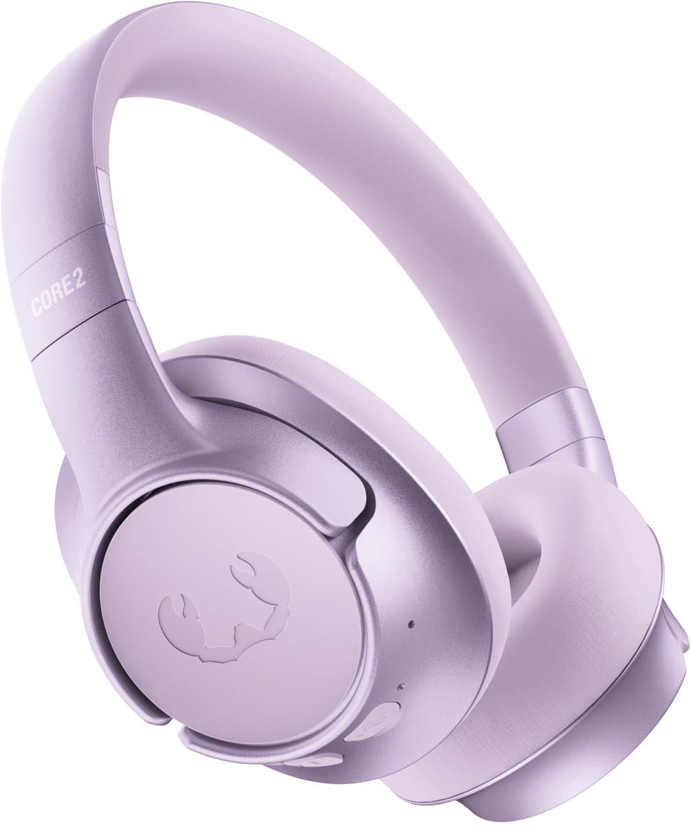 Fresh 'n Rebel Clam Core 2 - Draadloze Bluetooth Koptelefoon met Microfoon - 70 uur Speeltijd - Rijk en helder geluid - Verbind 2 apparaten tegelijk - Personal Sound App - Bekabeld luisteren via USB-C (Dreamy Lilac) — afbeelding 1