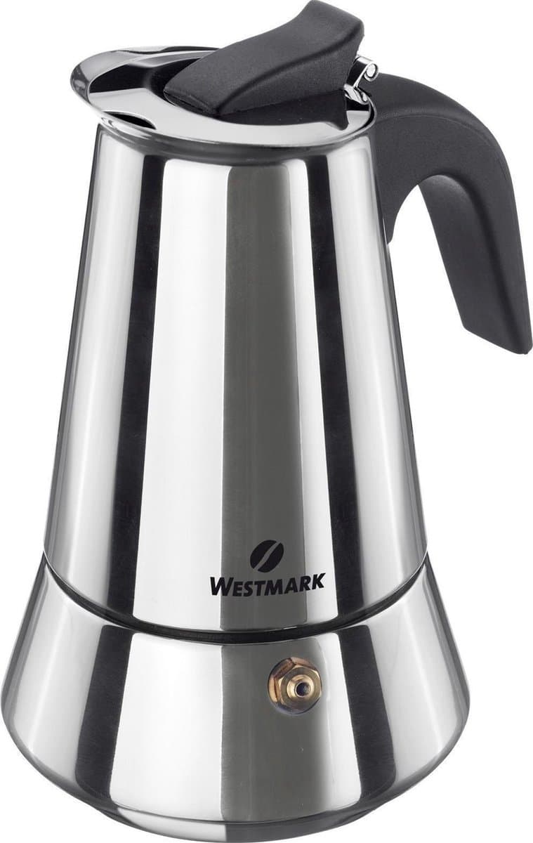 Westmark Brasilia Plus - Espressomaker - Zwart - Roestvrijstaal — afbeelding 1