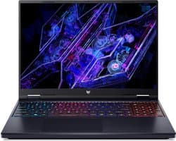 Acer Predator Helios Neo 18 PHN18-71-9684 Intel® Core™ i9 i9-14900HX Laptop 45,7 cm (18") WQXGA 32 GB DDR5-SDRAM 1 TB SSD NVIDIA GeForce RTX 4070 Wi-Fi 6E (802.11ax) Windows 11 Home Zwart