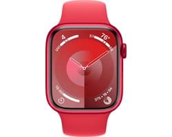 Apple Watch Series 9 - GPS + Cellular - 45mm - (PRODUCT)RED Aluminium Case with (PRODUCT)RED Sport Band - M/L