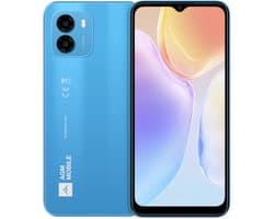 AGM Mobiles - NOTE N1 4G Smartphone 128GB - Android 13 - 50MP - Blauw