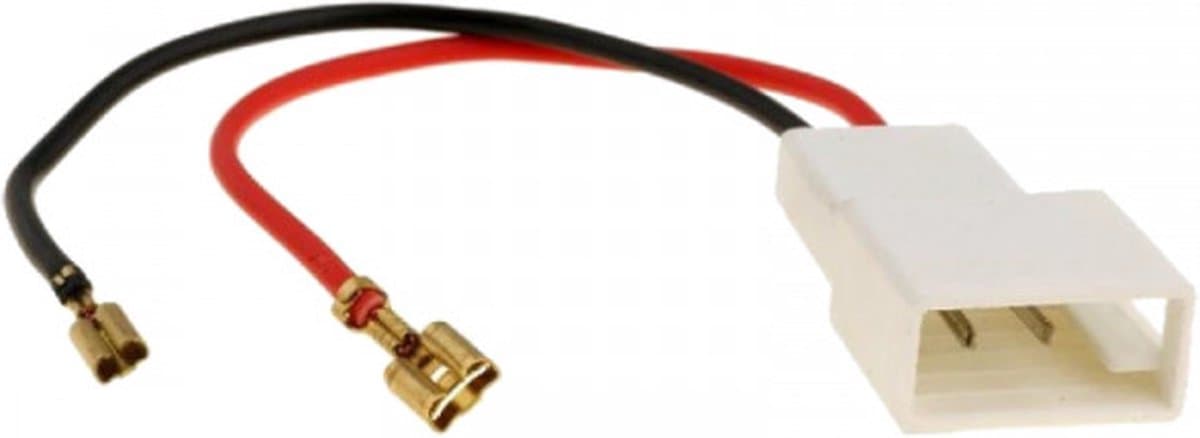 Speaker adapterkabel (2x) - Toyota Aygo - Citroën C1 - Peugeot 107 — afbeelding 1