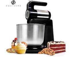 Equivera Deegmachine - Kneedmachine - Deegmixer - Keukenmixer - Keukenmachine