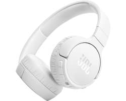 JBL Tune 670NC - Draadloze Noise Cancelling Koptelefoon - Bluetooth - On-ear - 70 uur batterij - JBL Pure Bass - Wit