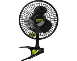Garden HighPro 20CM clip - Tafelventilator - Zwart