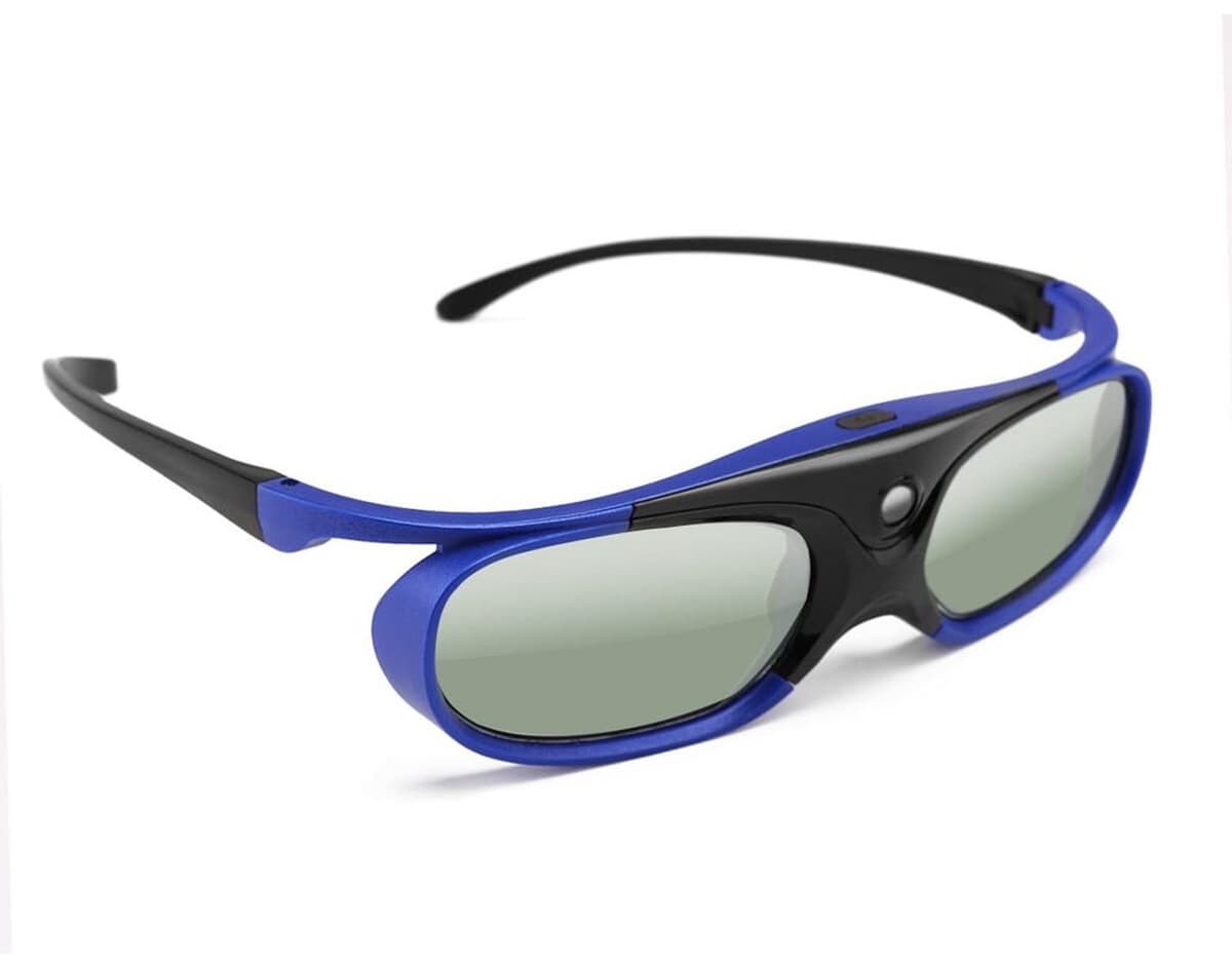 Oplaadbare 3D Actieve Shutterbril voor DLP Projectoren — afbeelding 1