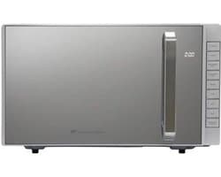 Magnetron 23 liter - zilver - met digitale timer en 8 programma's