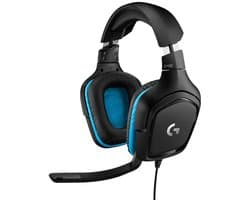 Logitech G432 - Bedrade Gaming Headset - Multiplatform - Blauw