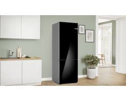 Bosch Serie 6 KGN49LBCF koel-vriescombinatie Vrijstaand 440 l Zwart