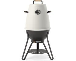 Kandu Cooking 41 kooksysteem - Ash White - Vertical Cooking barbecue - Ø58 x H95 cm