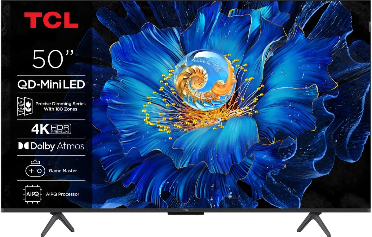 TCL 50C61KS - 50 inch - 4K QD-MiniLED - 2025 — afbeelding 1