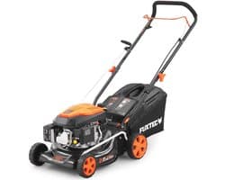 Krachtige Benzine Grasmaaier met 42cm Maaibreedte - Ideaal voor Kleine Tuinen
