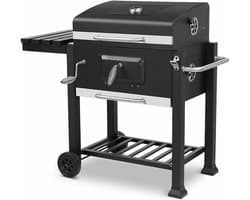 Houtskool barbecue - BBQ - Thuis of camping - Kachel - Voor 5-10 Personen - Op wielen - Outdoor