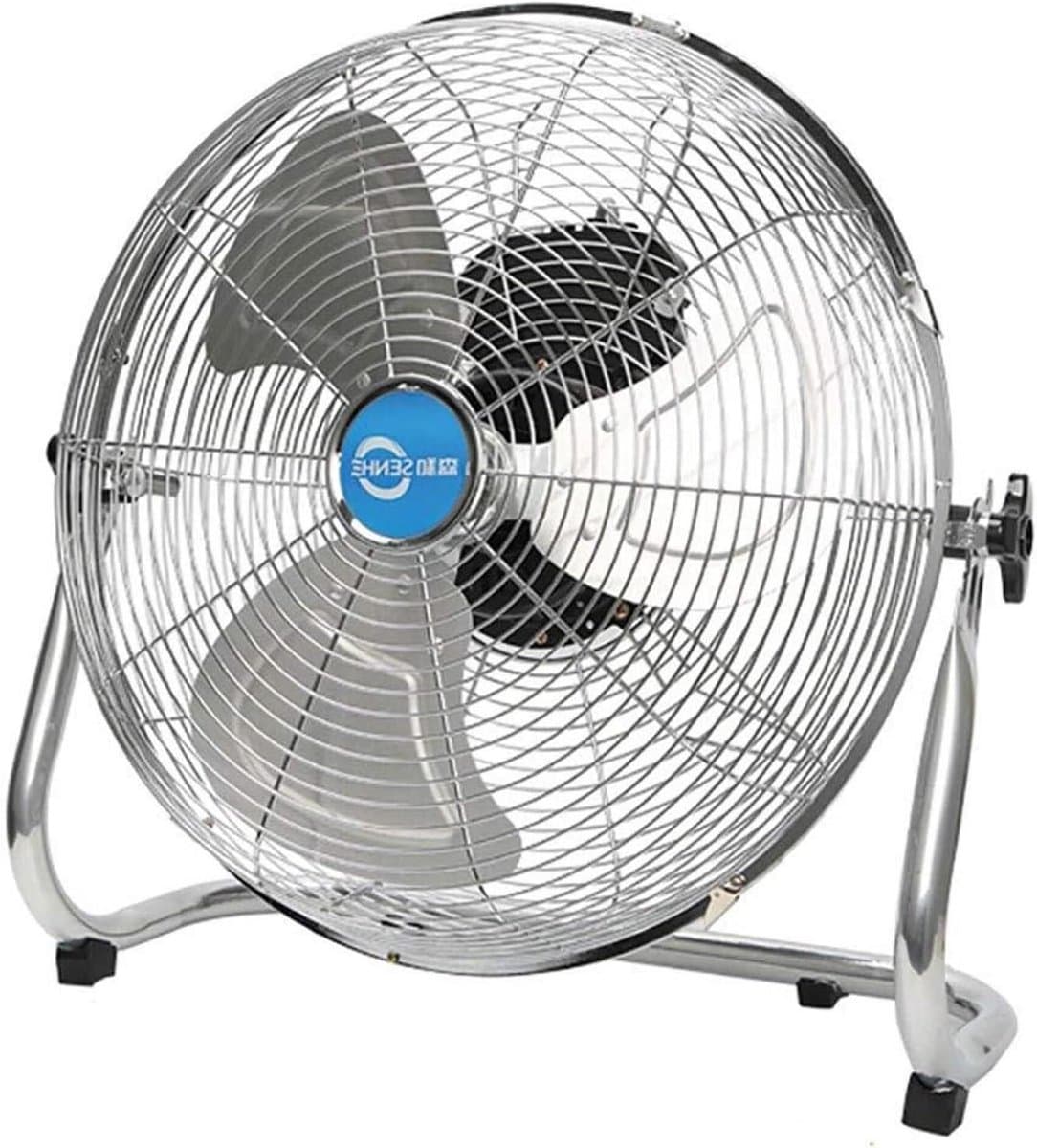 Staande Ventilator - Vloerventilator Krachtig - Ruimte Koelen - Drie Snelheden - 56 cm - Zwart — afbeelding 1