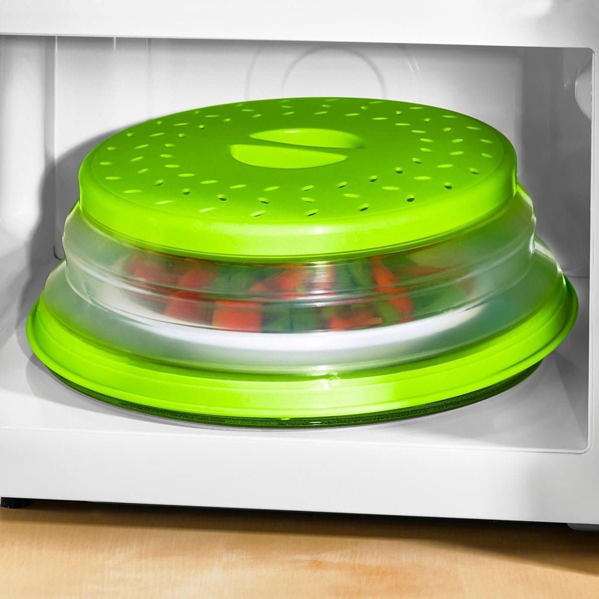 Universele Universele Opvouwbare Magnetron Afdekhoes voor Spatvrij Koken — afbeelding 1