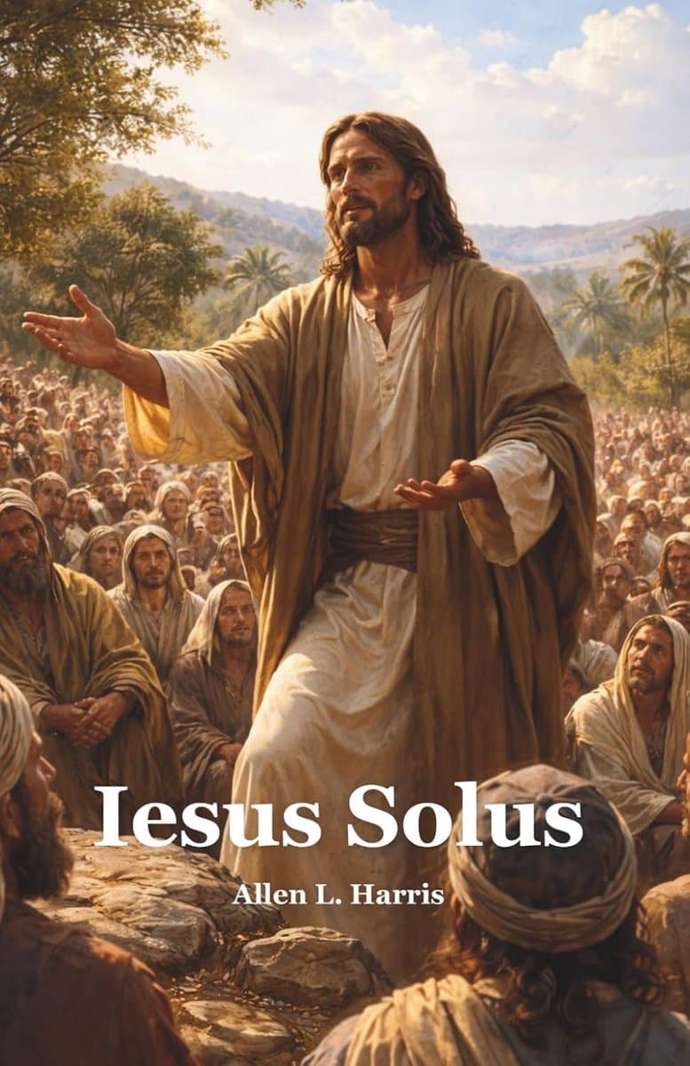 Iesus Solus: The Words of Jesus as a Study Bible or Christian Devotional — afbeelding 1
