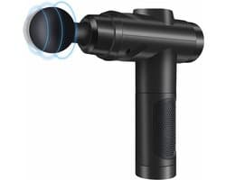 KAD® Massage Gun - Massage Pistool - Draadloos Massage Pistool - Massage-gun - Zwart - 28cm x 24cm x 7cm