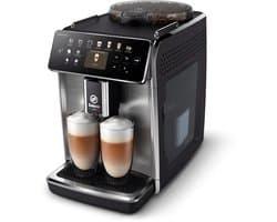 Saeco GranAroma SM6585/00 - Espressomachine - 16 Soorten Warme Drankjes - Zilver / RVS - + AquaClean Filter