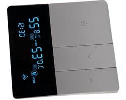 Digitale Thermostaat - Programmeerbare Regelaar - Comfort Verhoging - Met Lange Kabel - 3 Meter - Wit
