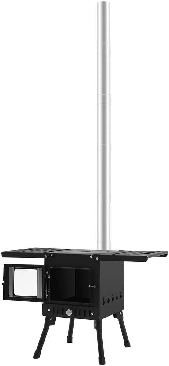 AYDN - Opvouwbare barbecue - Compacte BBQ en campingkachel - 22 × 22 × 32 cm - Camping barbecue - BBQ - Outdoor houtkachel - — afbeelding 1