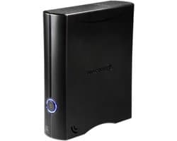 Externe Harde Schijf - Opslagstation Desktop - Bestanden Opslaan - Verticaal Ontwerp - 4TB - Zwart