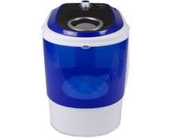 DYNA® Camping Wasmachine - Mini Wasmachine - Wasmachines - 2 kg per Wasbeurt - Met Timer - Blauw - 39cm x 37cm x 51cm