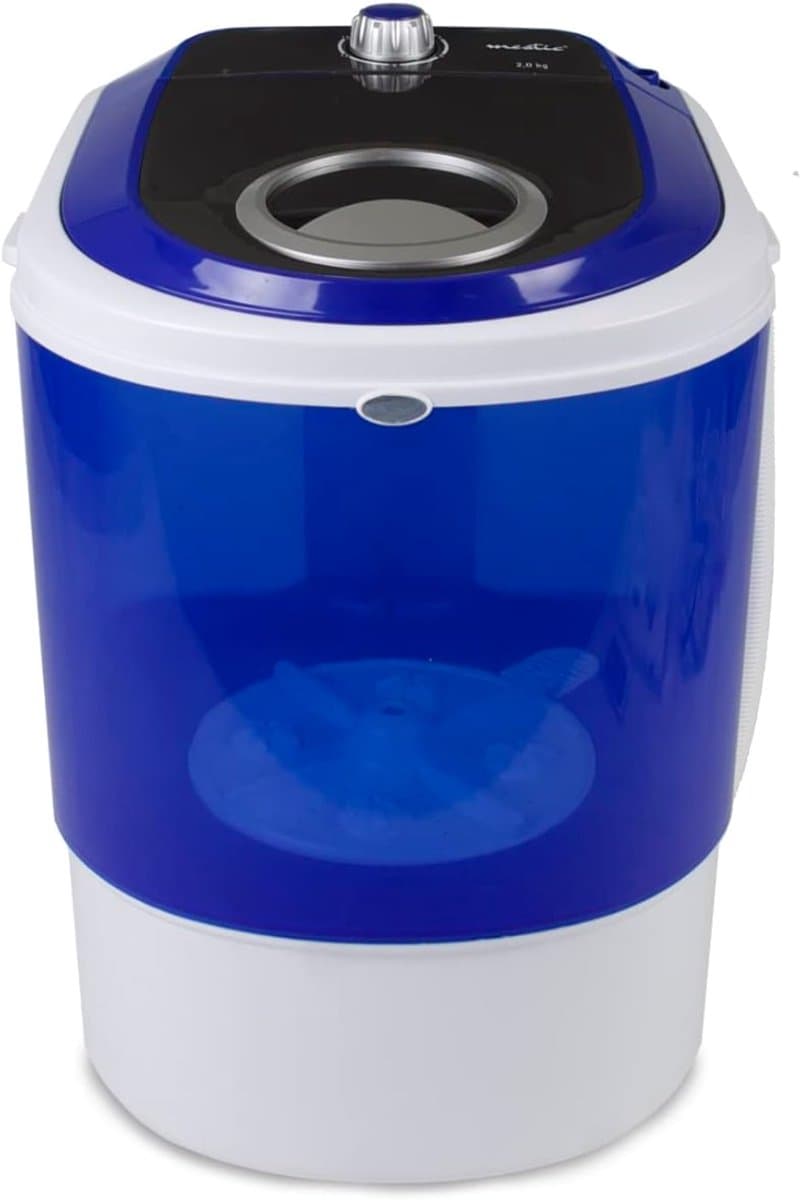 DYNA® Camping Wasmachine - Mini Wasmachine - Wasmachines - 2 kg per Wasbeurt - Met Timer - Blauw - 39cm x 37cm x 51cm — afbeelding 1