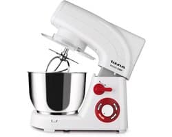 Mixer - Keukenmachine - Bakken en Koken - Krachtige 1200W Motor - 5.5 Liter Kom - Wit