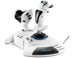 Thrustmaster T.Flight Hotas 5 Microsoft Flight Simulator Edition - Officieel Gelicentieerde Microsoft Flight Simulator - Flightstick en Throttle - Simulatiecontroller voor PS5, PS4, PC