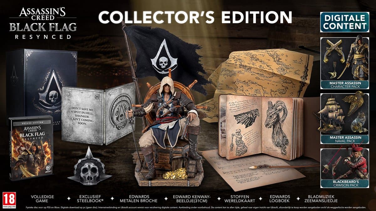Assassin's Creed: Black Flag Resynced - Collector's Edition - PS5 — afbeelding 1