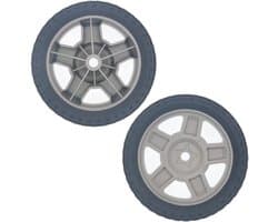 Dailygoods- Grasmaaierwiel 7 Inch - 2 Stuks - Compatibel met