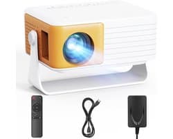 RUX® Mini beamers - Projector - Mini beamer - Wit - 14cm x 11cm x 6cm