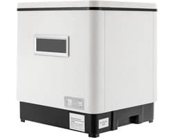 Tafelvaatwasser - Kleine vaatwasser - Keuken kantoor caravan - 6 programma's 5 liter tank