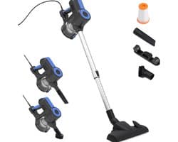 TopChoice® Vacuum Cleaner - Stofzuiger - Kruimeldief - 600W - Zwart