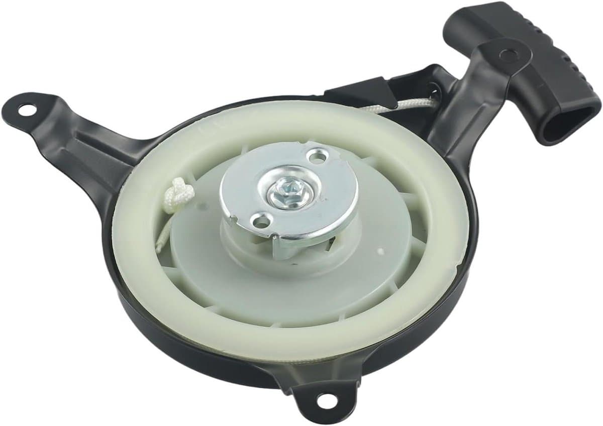 Terugslagstarter Grasmaaier - Trekstarter Handstarter - Motor Starten - Duurzaam Gebouwd - 170 mm Afstand Gaten - Zwart — afbeelding 1