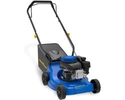 Benzine grasmaaier - Loopmaaier gazon - Middelgrote tuinen - Krachtige 132cc motor - 39cm maaibreedte