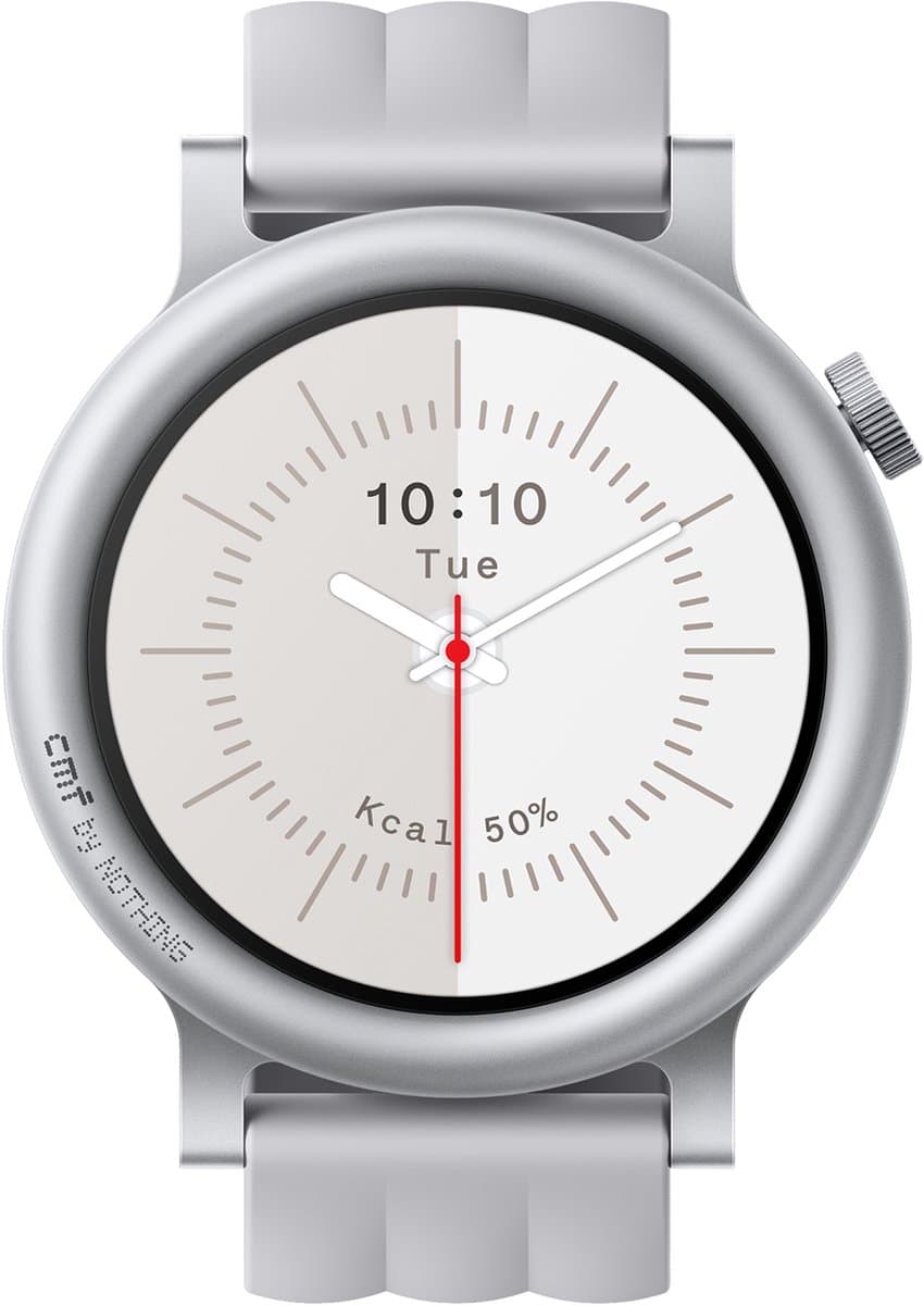 CMF by Nothing smartwatch 3 Pro 47 mm, lichtgrijs — afbeelding 1