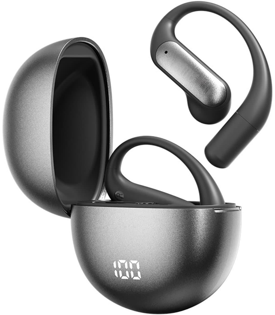 Oortjes Draadloos- Open-Ear-Bone Conduction headphone-Sport Volledig Draadloze on-ear Oortjes -Bluetooth Headset met Oplaadcase- Bluetooth 5.4- Touch Control Open Oor waterdichte oortelefoon — afbeelding 1