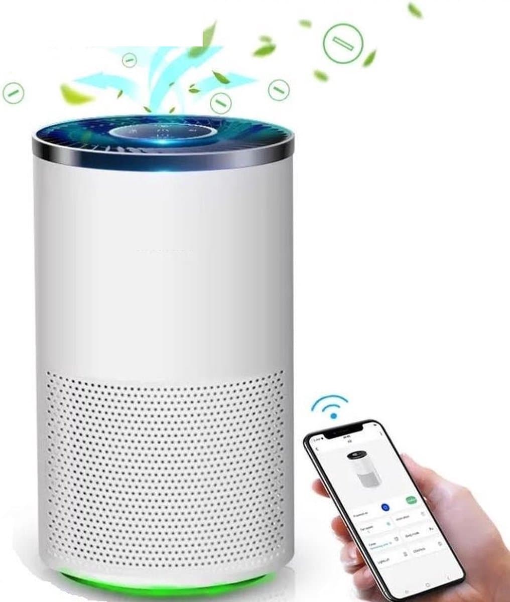 Luchtreiniger met HEPA filter - zuiver oppervlakte 30m² - met app bedienbaar — afbeelding 1